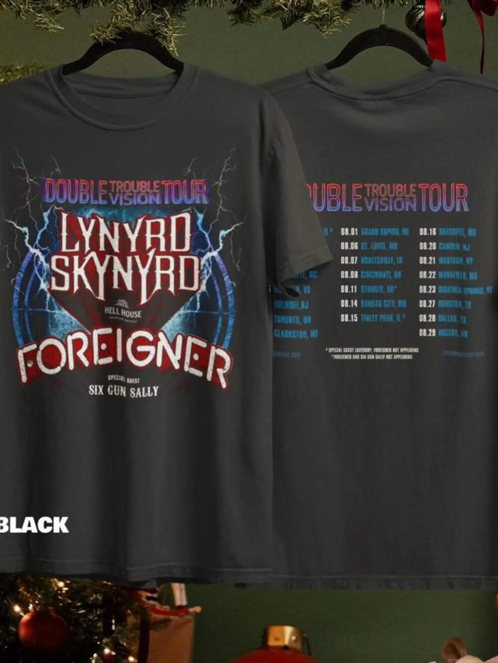Lynyrd Skynyrd Double Trouble Vision Tour 2026 Shirt, Classic Rock Concert Tee
